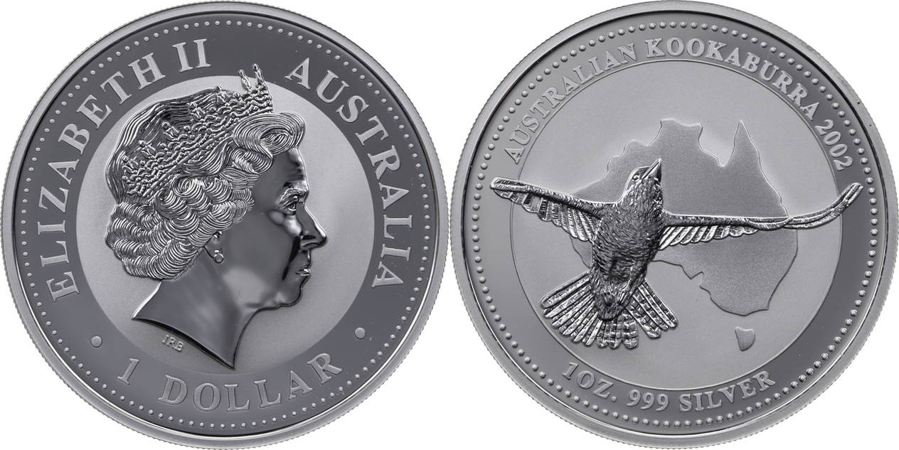 Australien Dollar Elisabeth Ii Kookaburra Bu St