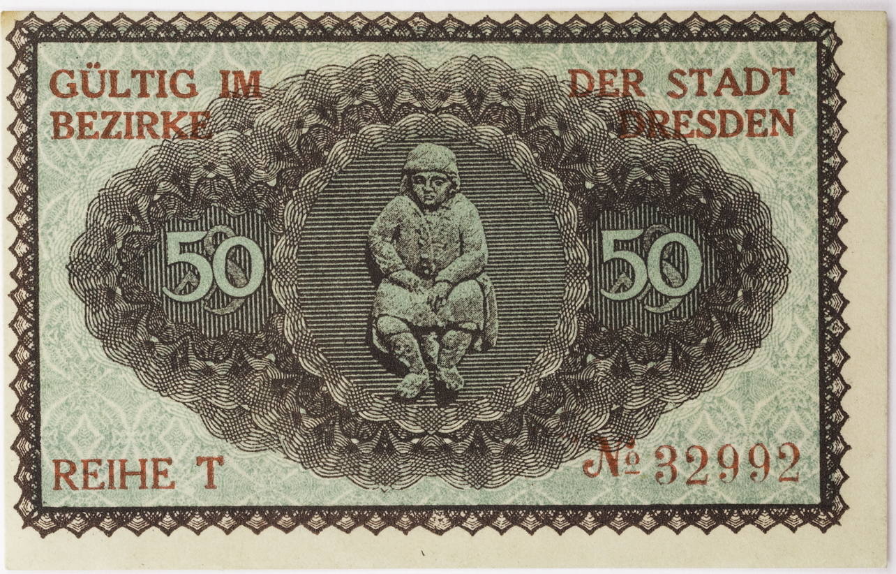 Dresden 25 Pfennig 1921 Gutschein Der Stadt F Kassenfrisch MA Shops