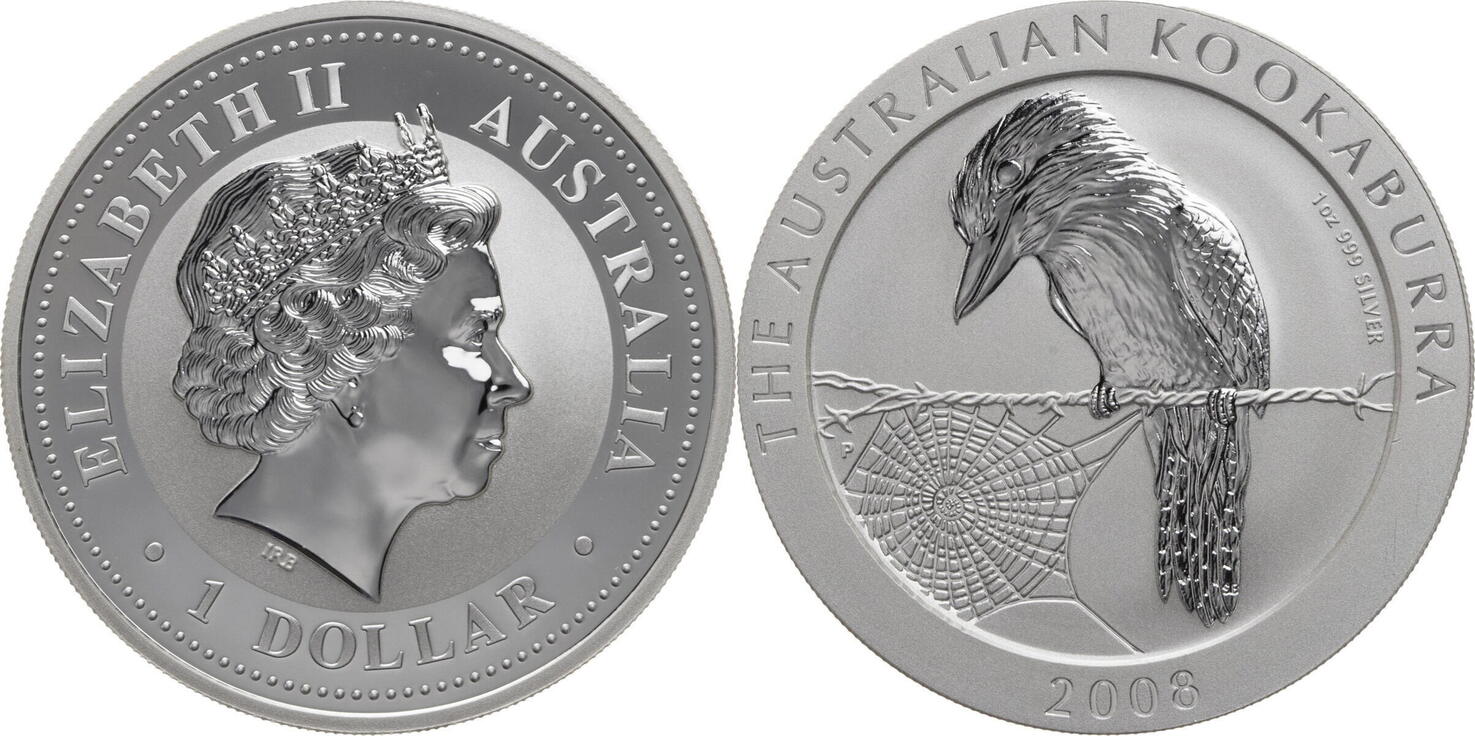 Australien Dollar P Elisabeth Ii Kookaburra Bu St In