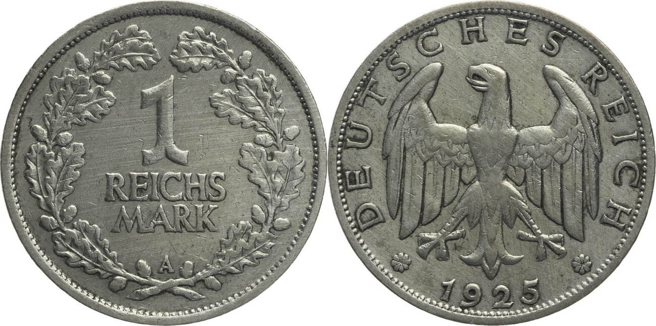 Weimarer Republik Reichsmark A Kursm Nze Ss Ma Shops