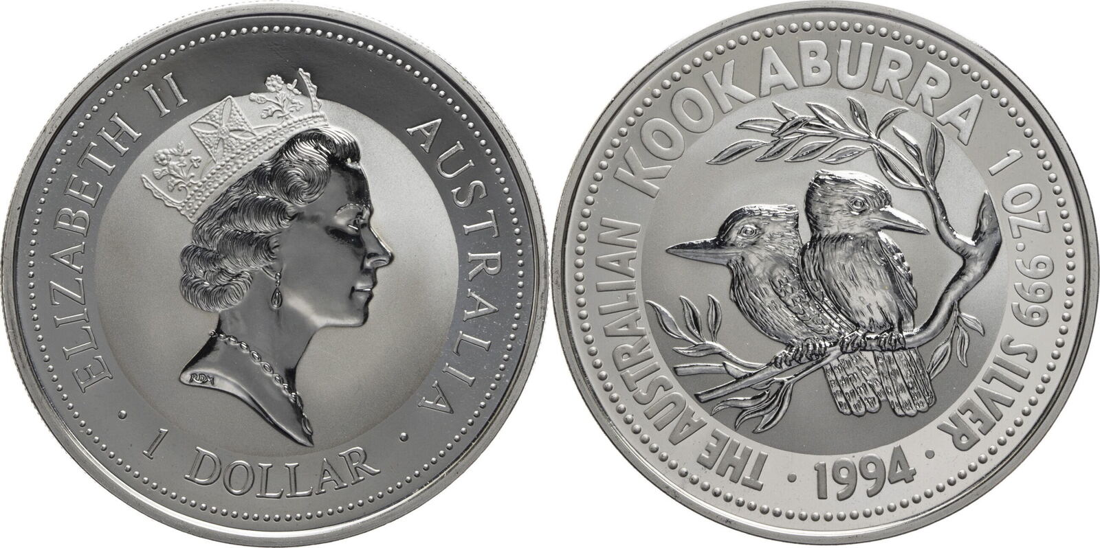 Australien Dollars Elisabeth Ii Kookaburra Bu