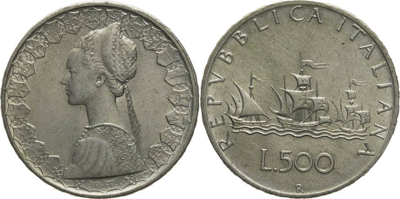 Italien Lire R Caravelle Kursm Nze Ss Vz Ma Shops