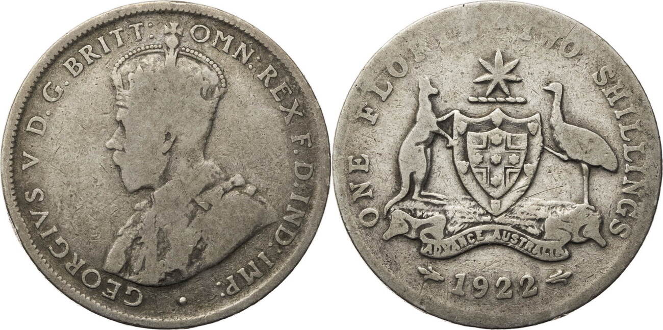 Australien Florin George V Kursm Nze