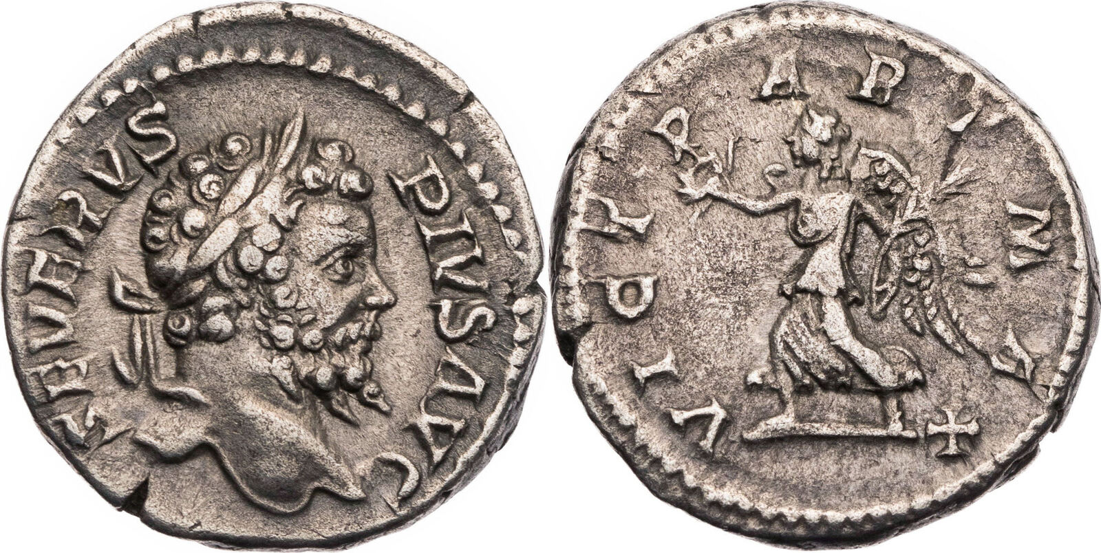 R Mische Kaiserzeit Denar N Chr Septimius Severus Kopf