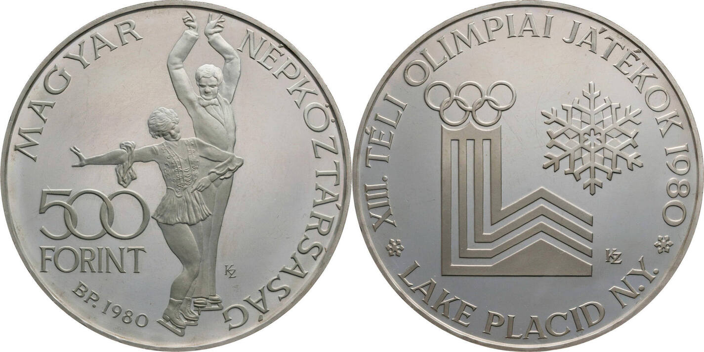 Ungarn Forint Olympische Spiele In Lake Placid Pp Ma Shops