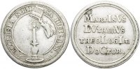 Silberabschlag Dukaten 1717 Zweihundertjahrfeier der Reformation