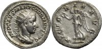 Römische Kaiserzeit Antoninian Gordianus III Pius als Augustus