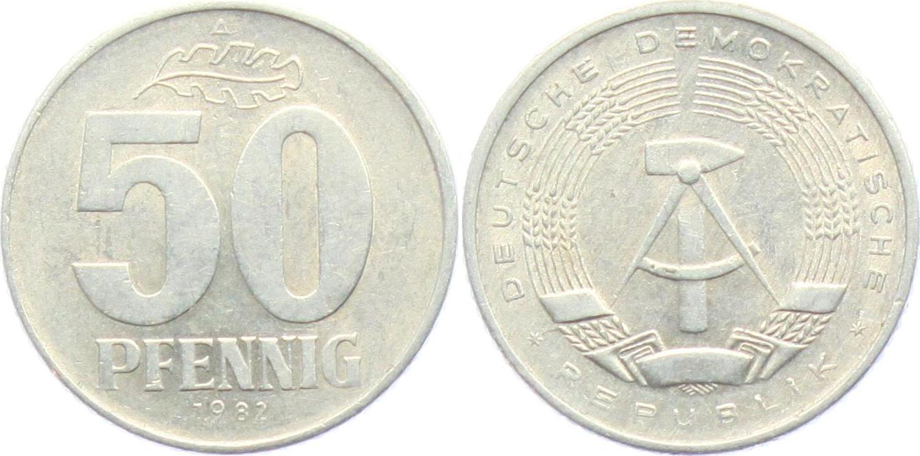 Ddr A Pfennig Hammer Und Zirkel Vz Ma Shops