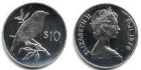Fiji 10 Dollar 1978 st Papageienfink - Fin...