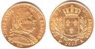Frankreich 20 Francs König Ludwig XVIII. (1815-1824)