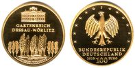Deutschland 100 Euro 1/2 Unze Goldmünze - Dessau-Wörlitz