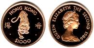 Hongkong 1.000 Dollar Tierkreiszeichen - Lunar Serie - Jahr des Tigers