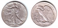 USA 1/2 Dollar Walking Liberty (1916 - 1947) Bild