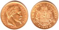 Frankreich 200 Franc Kaiser Napoleon III.