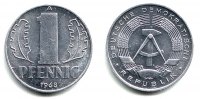 DDR 1 Pfennig 1 Pfennig