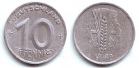 DDR 10 Pfennig 10 Pfennig