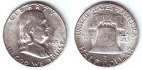 USA 1/2 Dollar - Halves 1/2 Dollar - Halves - Franklin