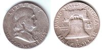 USA 1/2 Dollar - Halves 1/2 Dollar - Halves - Franklin