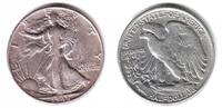 USA 1/2 Dollar - Halves 1/2 Dollar - Halves - Walking Liberty (1916-1947) Bild