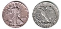 USA 1/2 Dollar - Halves 1/2 Dollar - Halves - Walking Liberty (1916-1947) Bild