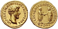 Römisches Kaiserreich Aureus Marcus Aurelius (161-180) als Augustus