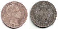 Österreich 1 Florin - 1 Gulden Franz Joseph I. (1848 - 1916)
