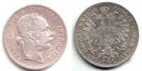 Österreich - Ungarn 1 Florin - 1 Gulden Franz Joseph I. (1848 - 1916)