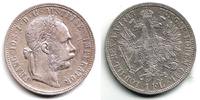 Österreich - Ungarn 1 Florin - 1 Gulden Franz Joseph I. (1848 - 1916)