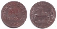Braunschweig 50 Pfennig Notgeld - 50 Pfennig Kriegsnotgeld