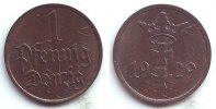 Danzig 1 Pfennig 1 Pfennig - Danzig