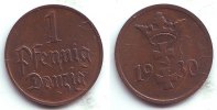 Danzig 1 Pfennig 1 Pfennig - Danzig