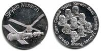 Raumfahrt Medaille Skylab Mission - Carr, Conrad, Weitz, Karwin, Bean, Garriott, Lousma, Pogue, Gi