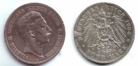 Kaiserreich 5 Mark Wilhelm II. (1888 - 1918)