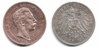 Kaiserreich 5 Mark Wilhelm II. (1888 - 1918)