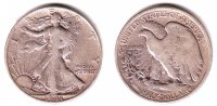 USA 1/2 Dollar - Halves 1/2 Dollar - Halves - Walking Liberty (1916-1947) Bild