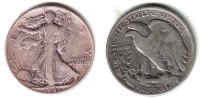 USA 1/2 Dollar - Halves 1/2 Dollar - Halves - Walking Liberty (1916-1947) Bild