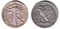 USA 1/2 Dollar - Halves 1/2 Dollar - Halves - Walking Liberty (1916-1947) Bild
