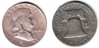 USA 1/2 Dollar - Halves 1/2 Dollar - Halves - Franklin (1948 - 1963) Bild