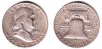 USA 1/2 Dollar - Halves 1/2 Dollar - Halves - Franklin (1948 - 1963) Bild
