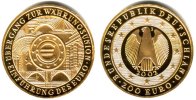 Deutschland 200 Euro 1 Unze Goldmünze - Währungsunion/ Einführung des EURO