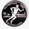 Salomon Inseln 10 Dollar Olympische Spiele 1992 in Barcelona - Läufer
