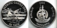 Vanuatu 50 Vatu Olympische Spiele 1992 in Barcelona - Kanadier