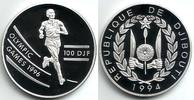 Dschibuti 100 Dschibuti-Francs Olympische Spiele der Neuzeit - Marathonläufer