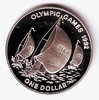Bermuda 1 Dollar Olympische Spiele 1992 in Barcelona - Soling-Regatta - Segeln