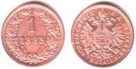 Österreich - Ungarn 1 Kreuzer Kaiser Franz Joseph II. (1848-1916) Picture