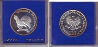 Polen 100 Zloty Auerhahn im blauen Original-Münzetui Picture