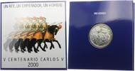 Spanien 2000 Pesetas Kaiser Karl V. im nummerierten Schmuckfolder Picture