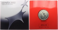 Spanien 12 Euros EU-Präsidentschaft im nummerierten Schmuckfolder Picture