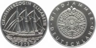 Deutschland Medaille Windjammer - Segelschiff - Grossherzogin Elisabeth 1909 Picture