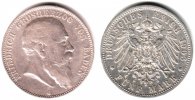Baden 5 Mark Großherzog Friedrich I. von Baden (1856-1907) Picture